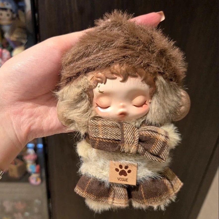 光织园娃衣sp织光园沐木复古英伦风复古毛绒玩偶公仔换装摩卡套装