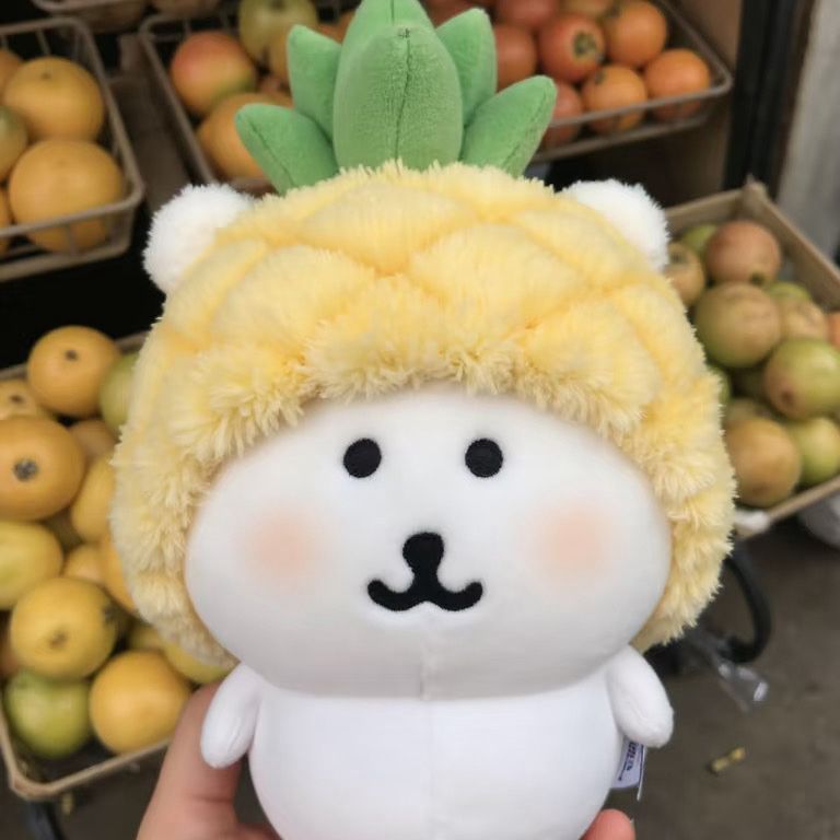 自嘲熊娃衣13cm红绿色马里奥套装菠萝头套厨师肌肉服替换服装