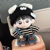 娃衣10cm棉花娃娃后街小狗换装 海星体正常体全套无属性套装