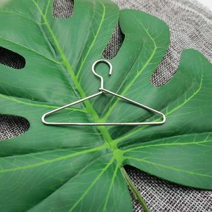 棉花娃娃衣架迷你小晾衣服架子玩偶服装 小 子挂钩金属diy饰品服装