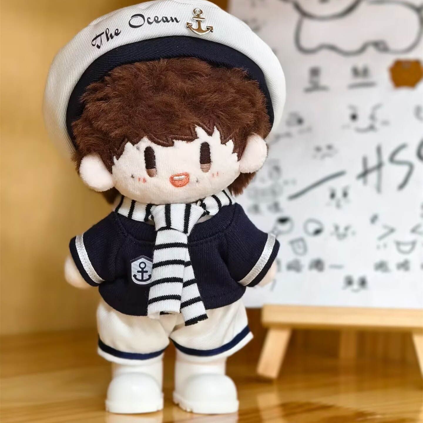 周可可娃衣周深属性棉花娃服10cm套装16cm公仔可爱睡衣服装