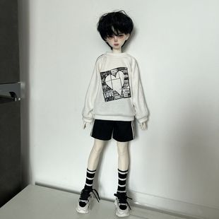 牛仔裤 四分娃衣bjd4分5分6分 上衣