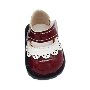 挂件17CM拉布布Labubu皮鞋 BJD 1020CM棉花娃子 8分娃鞋