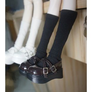 四分娃鞋bjd4分皮鞋厚底鞋熊妹可穿mdd咪咪兔msd蜜桃熊蛋14