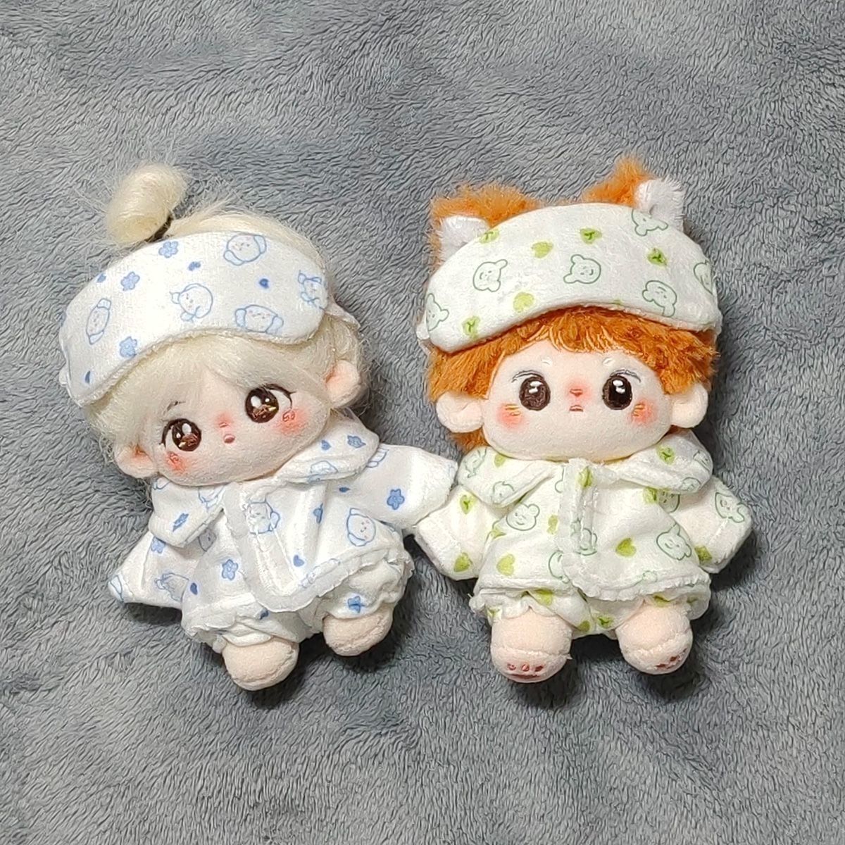 15cm娃衣10cm20cm棉花娃娃睡衣套装无属性胖胖体可穿10cm