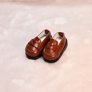 拉布布68分BJD鞋 15cm娃鞋 挂件101520CM棉花娃娃胖胖体皮鞋