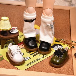 娃鞋新款6分BJD马丁靴61分复古百搭小靴子30CM关节玩偶服饰配件