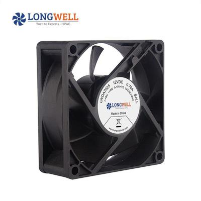 朗伟 7025小型轴流风机 工业机柜直流电机排风扇 24V 48V散热风扇