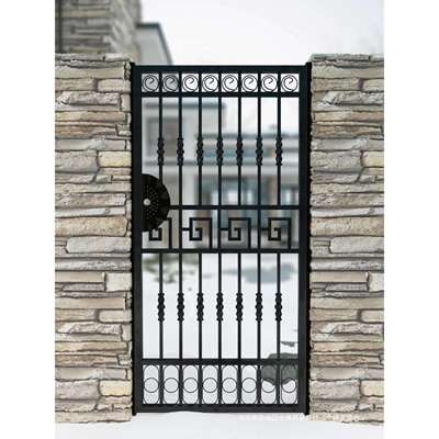 小院门户外花园小铁门庭院小门欧式庭院铁艺小门中式庭院单开