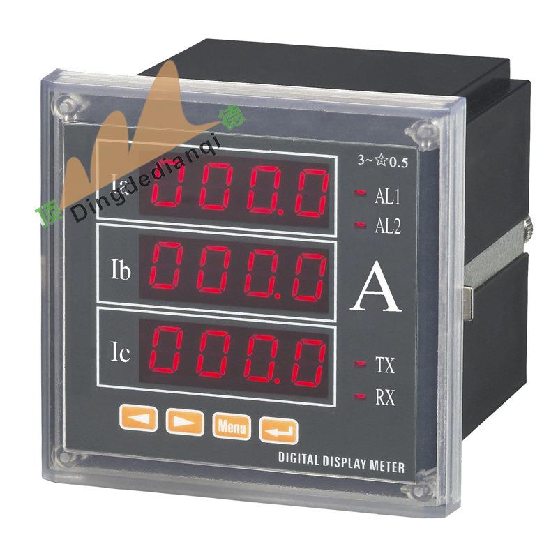 数显智能表 96*96数显三相电流表 数显电流表 电工仪表高精度