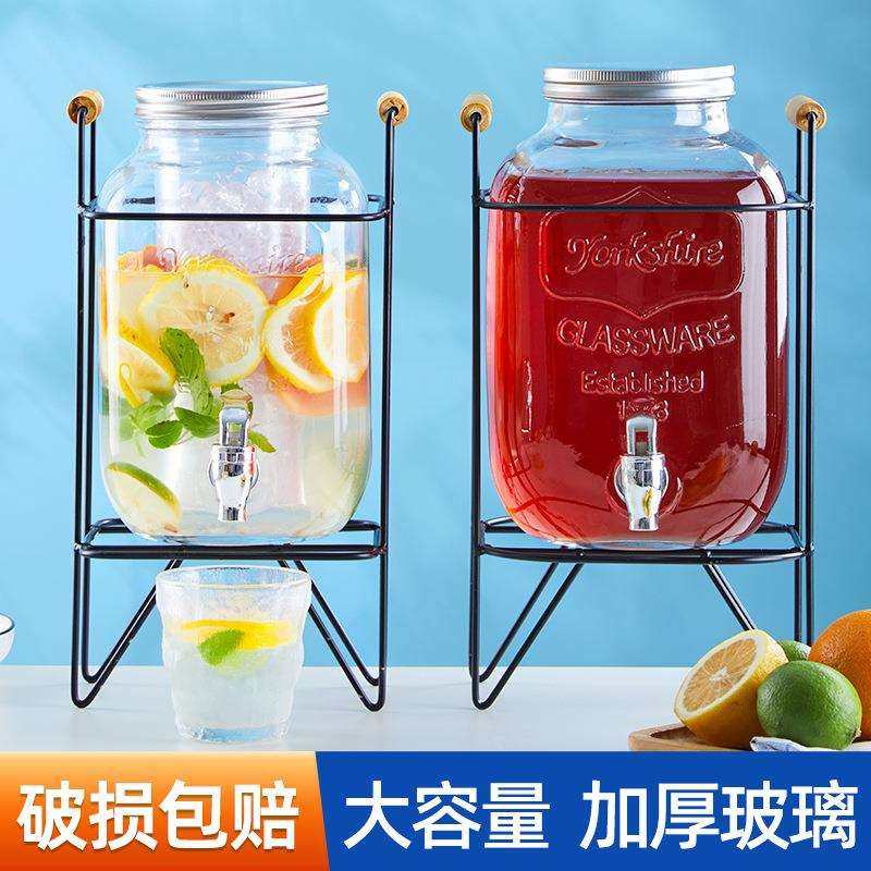 玻璃容器泡酒瓶啤酒桶调酒桶自酿饮料桶果茶桶带龙头果汁罐可乐桶,电子元器件市场,其它元器件,淘宝优惠券,粉丝福利购,淘宝优惠卷