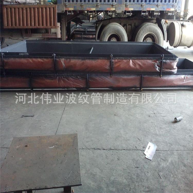 非金属膨胀节 焊接式矩形非金属膨胀节蒙皮耐高温耐磨橡胶膨胀节