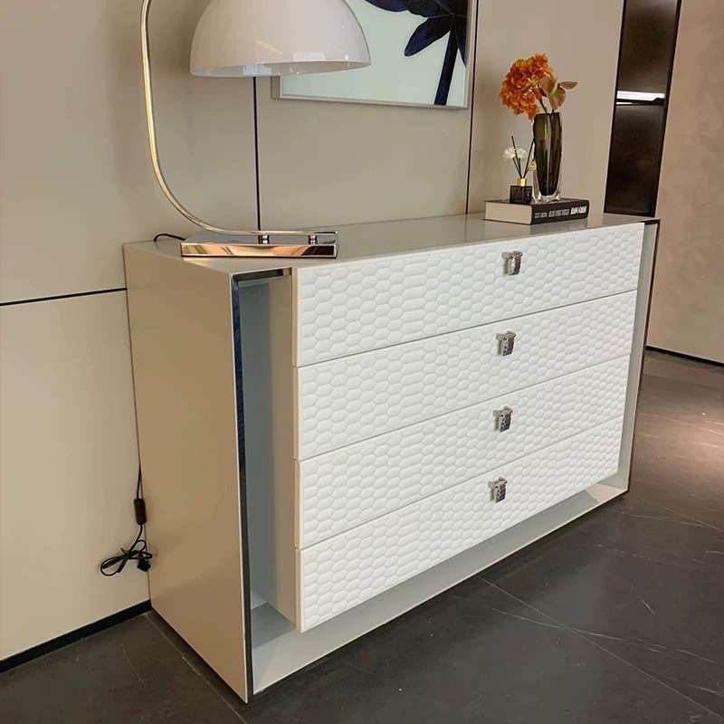 【RobertoCavalli 五斗柜】意式轻奢豪宅别墅电视柜矮柜