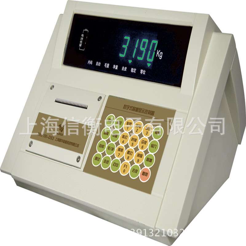上海耀华XK3190-DS3数字式汽车衡仪表数字仪表英文外贸出口仪表