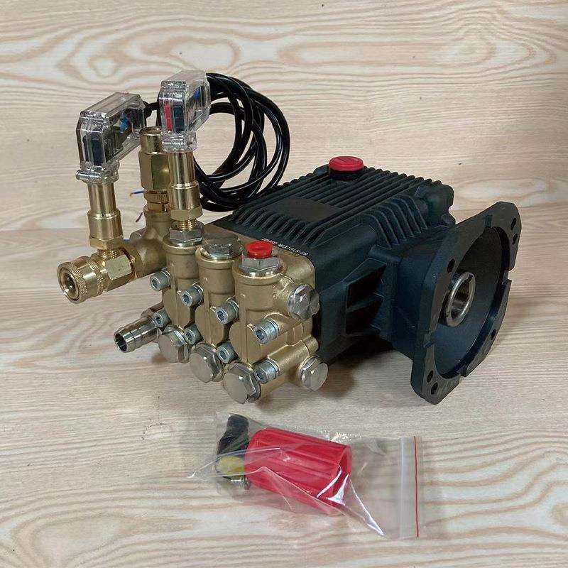 年华虎啸MP-460型泵头高压柱塞泵清洗机机头配件园林造雾28轴1814