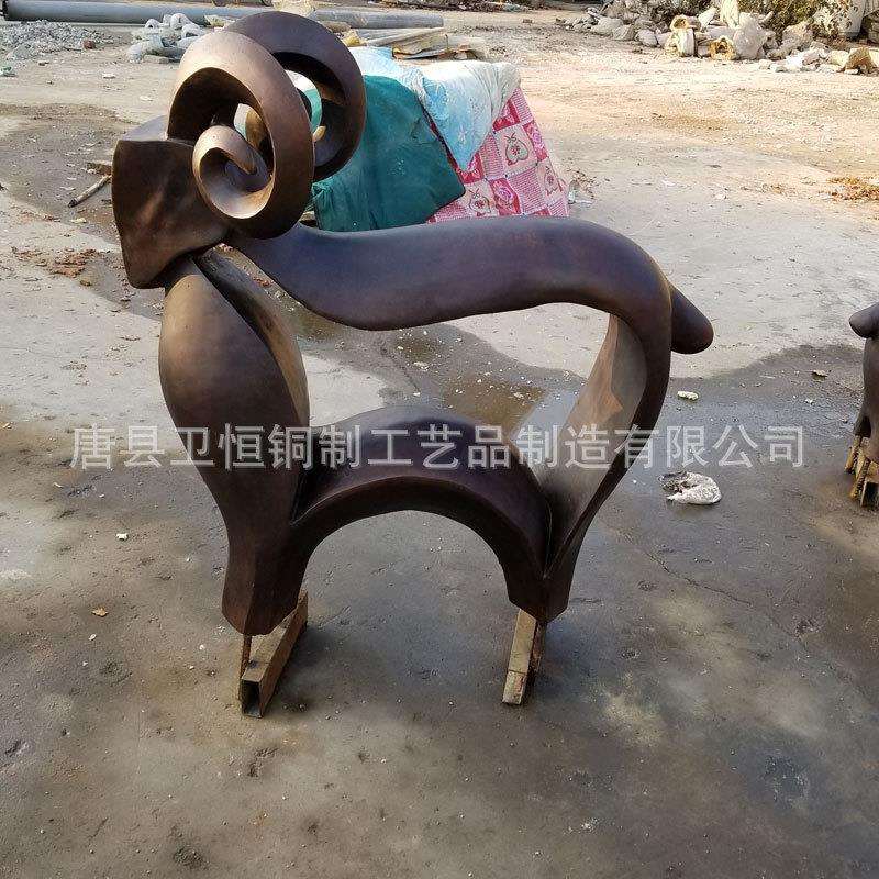 仿古青铜四羊方尊铜雕塑大型纯铜三阳开泰羊羔跪乳金属工艺品摆件
