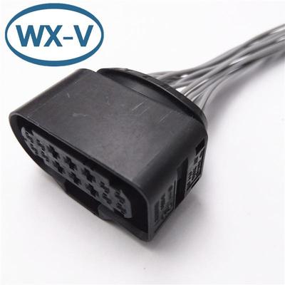 8W0973737 线束汽车线连接器2/3/4/5/6孔1-1718644-1公母对