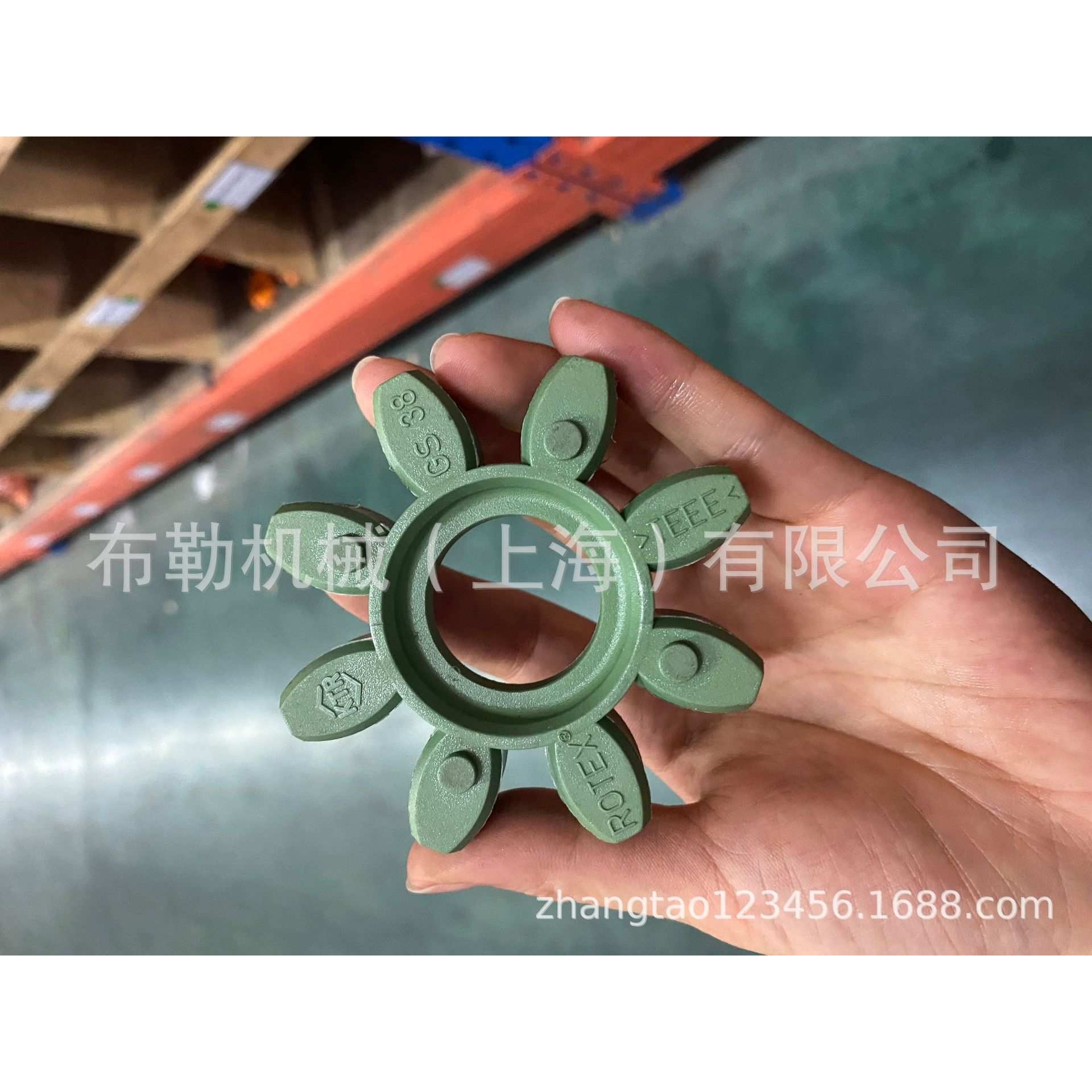 德国KTR ROTEX GS75 无齿隙梅花联轴器弹性体95/98SHA 紫色 橙色
