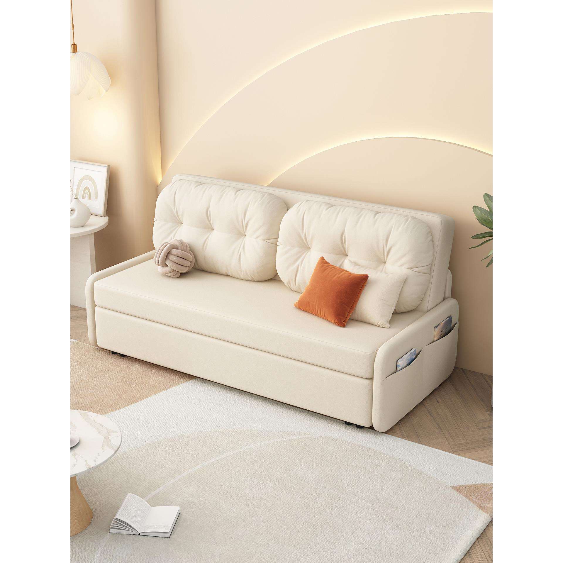 多功能沙发床折叠两用2025新款小户型客厅阳台单双人抽拉伸缩沙发