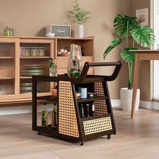沙发边几网红小推车沙发边柜侧边柜客厅创意高级餐车可移动置物架