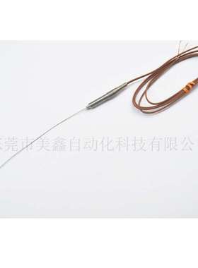 铜头灼热丝铠装K型细针热电偶TJ1-CAXL-M050G-150-MX