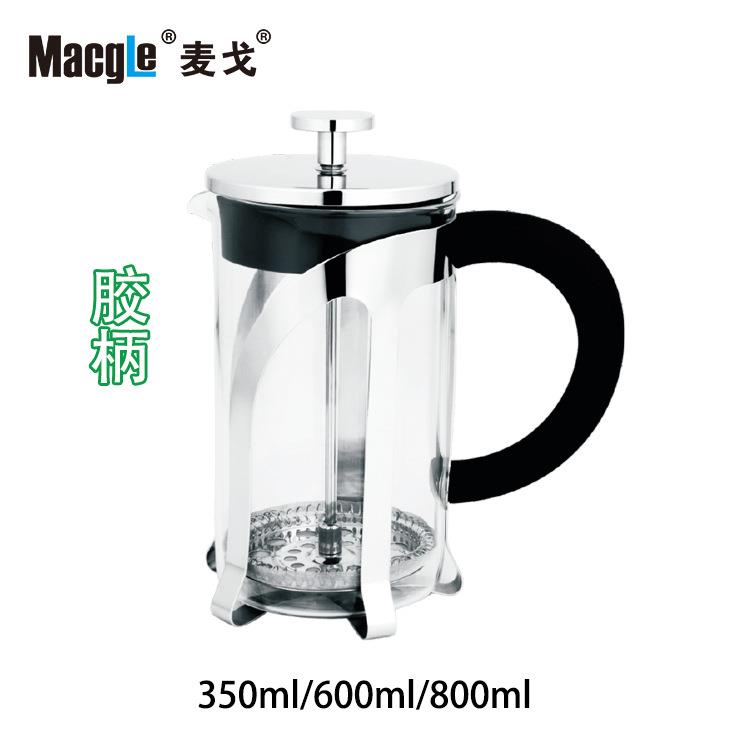 玻璃法压壶冲茶器手冲咖啡家用法式滤压壶过滤杯冲茶器