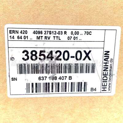 ERN420 1024 01-03 ID295475-03/385420-03海德汉原装编码器现货