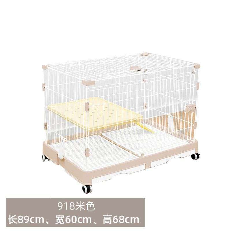 兔笼自动清粪兔笼子家用特大号兔笼子兔别墅窝兔屋宠物荷兰猪笼子