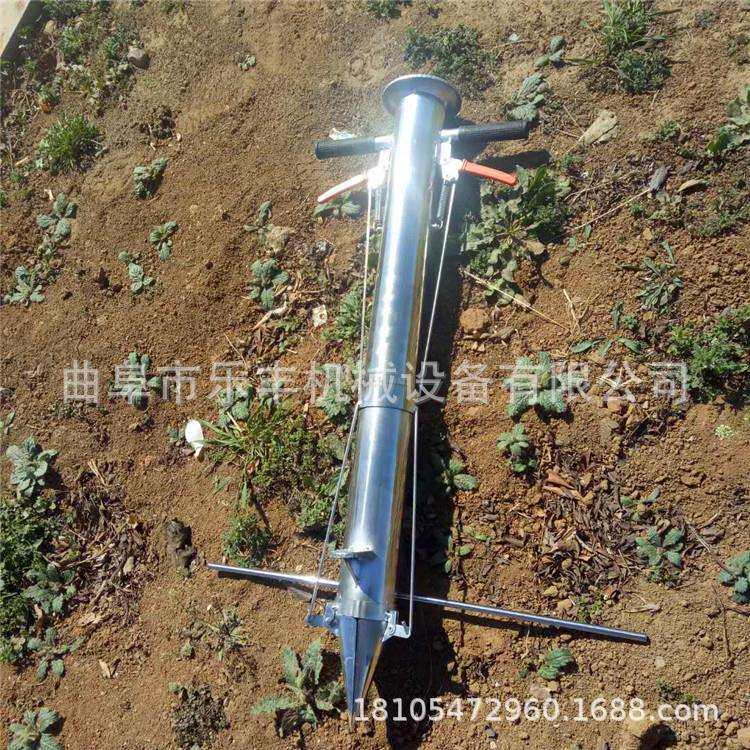 大型农田菜苗栽苗器 蔬菜苗辣椒种植苗栽器 不锈钢材质移栽器