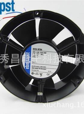 原装德国ebmpapst 6224NTDA 17251 24V 全金属 IP54防水轴流风机