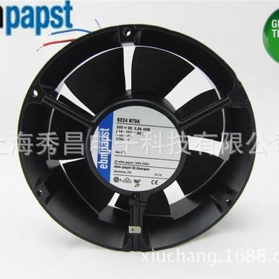 原装德国ebmpapst 6224NTDA 17251 24V 全金属 IP54防水轴流风机