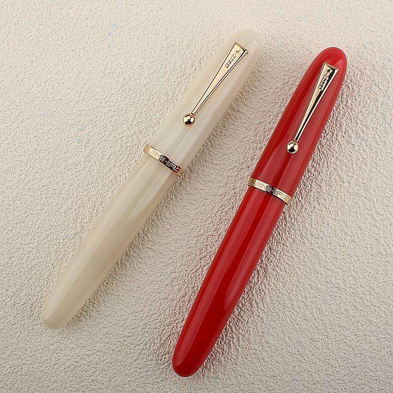 金豪 9019大道心跳尖 40mm大笔尖 钢笔 直夹 亚克力 巨型钢笔套