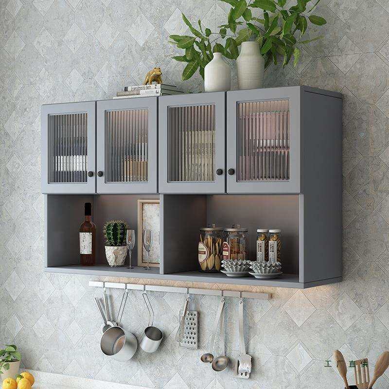 厨房吊柜挂墙式书架墙壁柜顶柜卫生间收纳柜墙上置物架阳台储物柜,电子元器件市场,其它元器件,淘宝优惠券,粉丝福利购,淘宝优惠卷