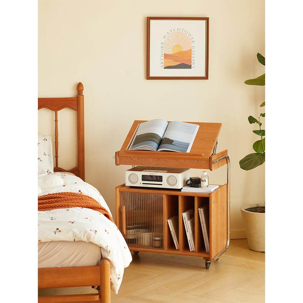 实木沙发边柜收纳柜日式小推车书架客厅卧室复古边几可移动杂志柜,玩具/童车/益智/积木/模型,毛绒/玩偶/公仔/布艺类玩具,淘宝优惠券,粉丝福利购,淘宝优惠卷