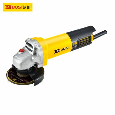 波斯100mm角磨机720W后置开关S1M-BS02-100A角向磨光机BS660206