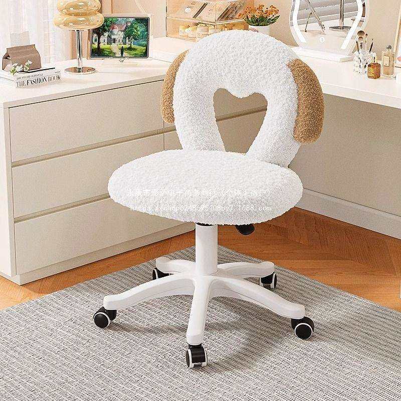 化妆奶油女生卧室梳妆网红梳妆台靠背凳子轻奢简约家用美甲椅子,电子元器件市场,其它元器件,淘宝优惠券,粉丝福利购,淘宝优惠卷