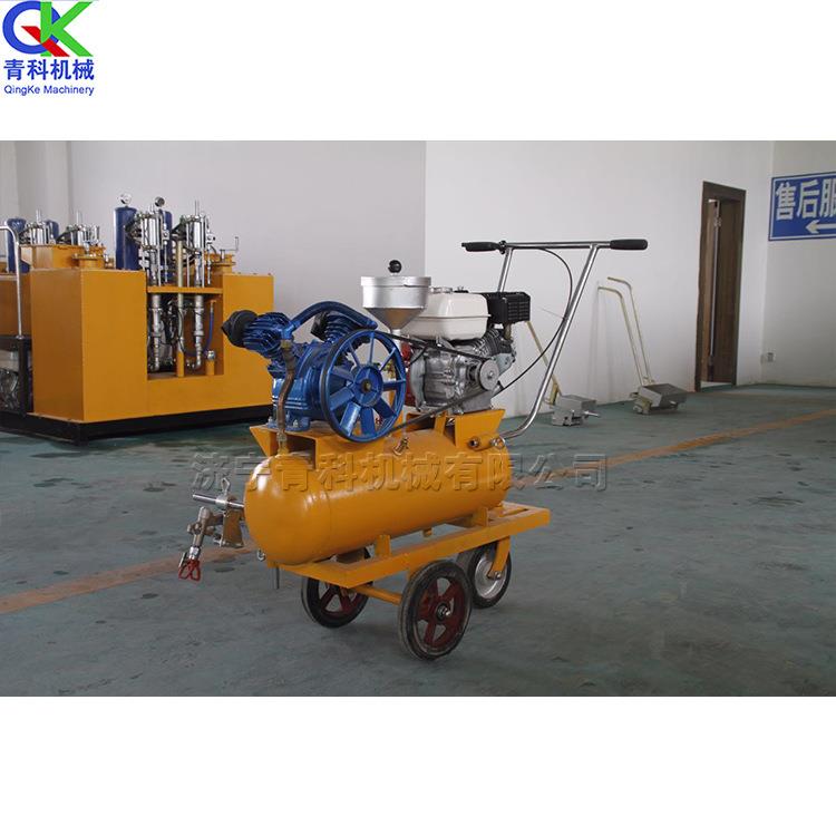 手推式自动加压底漆车 交通道路标线底油车 马路划线喷涂底漆车