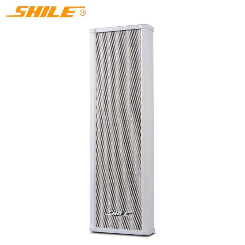 狮乐BX-207 户外定阻防水音柱背景音乐铝合金6.5英寸60W音箱