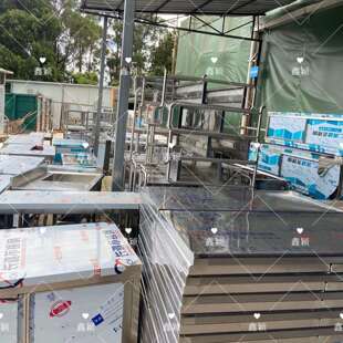 304 整体不锈钢橱柜厨房简易收纳碗柜农村家用灶台一体商用小户型