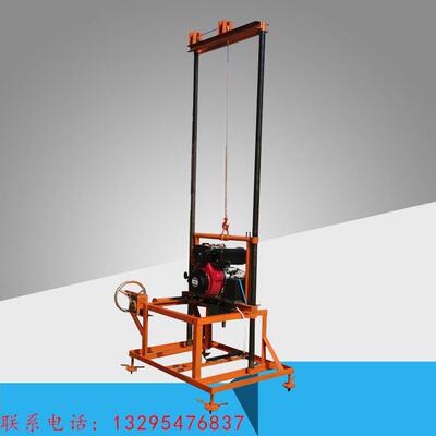 QYJ-100柴油打井机 户外柴油机 民用机果园水井钻机厂家钻探机