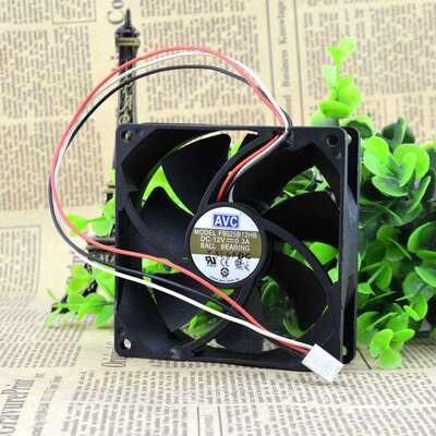 AVC F9025B12HB 12V 0.3A 9CM 9025 3线 大风量机箱散热风扇