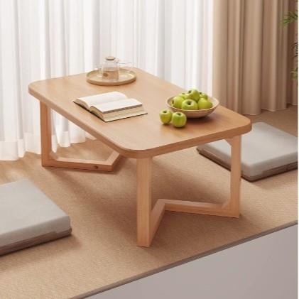 小茶几客厅轻奢简约现代小户型桌子卧室坐地懒人家用实木方桌桌腿