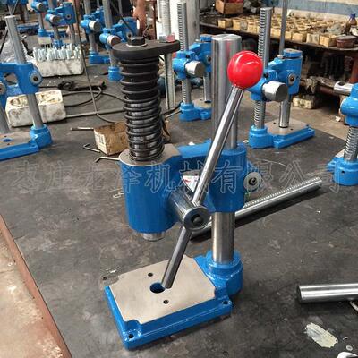 ZZMC龙泽机械HP-2S加重型精度高铸铁手啤机手动压力机底盖机手板