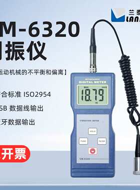 兰泰工作测振仪VM-6310/6320测振仪机械振动检查仪手持振动表