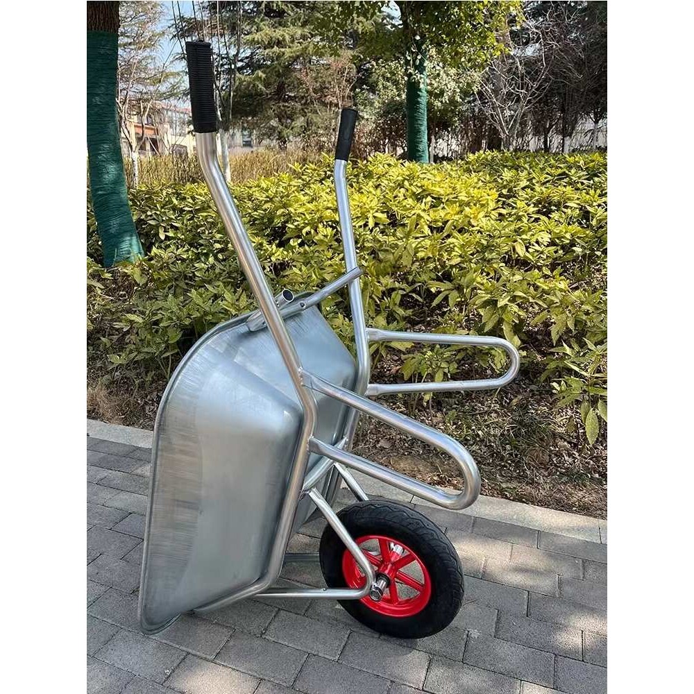 【热卖】农用独轮小推车单轮货车推沙花园垃圾建筑料工地手推