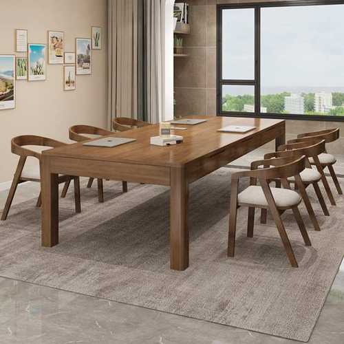 实木办公桌椅组合带抽屉家用简约学习桌长条桌现代简约工作台