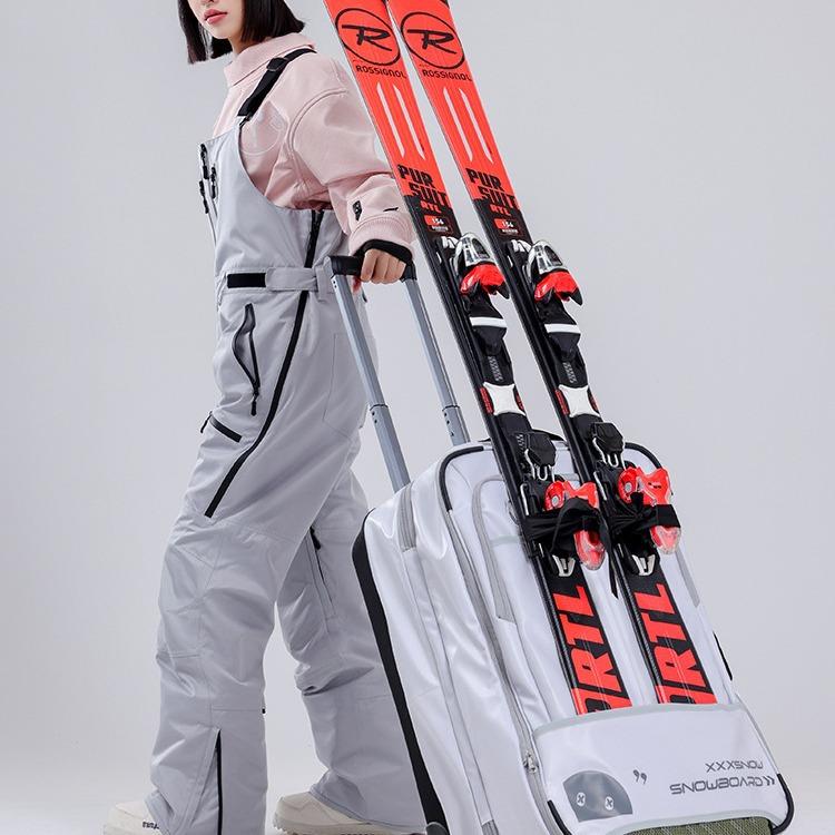 XXXsnow单板装备箱可托运滑雪拉杆箱滑雪行李箱带轮可插单板双板