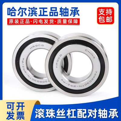 哈尔滨丝杆轴承 7603020 7603025 7603030 7603035 7603040 TN/P4