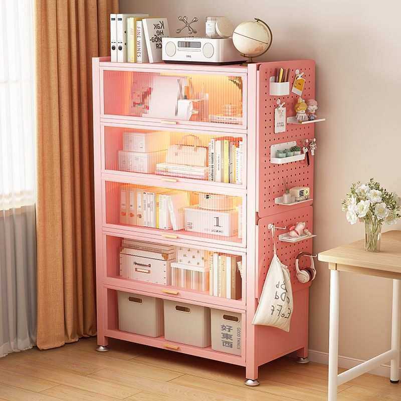 防尘铁艺彩色家用书柜客厅卧室多层落地置物柜学生儿童书架收纳柜,农机/农具/农膜,其它农用工具,淘宝优惠券,粉丝福利购,淘宝优惠卷