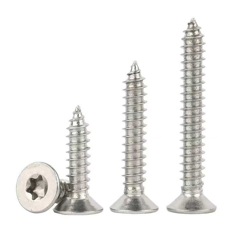 不锈钢梅花自攻螺丝 自攻钉沉头自攻螺丝平头自攻螺丝 木螺丝7991